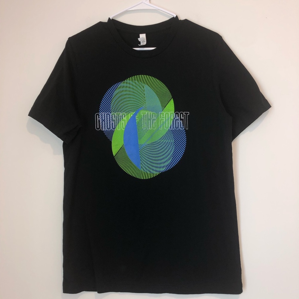 Ghosts of the Forest Large Black T-shirt